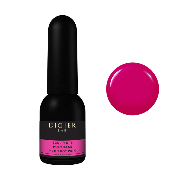 SCULPTURE POLYBASE "DIDIER LAB", NEON HOT PINK, 10ML