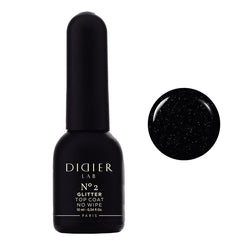 GEL LAK "DIDIER LAB", GLITTER TOP COAT, NO2, 10ML