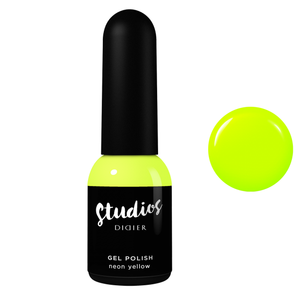 GEL LAK STUDIOS, NEON YELLOW, 8ML